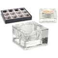 Miniatyrbild 2 av 3: Candleholder Transparent Glass 6 x 3 x 6 cm (12 Units)