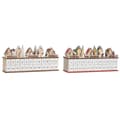 Miniatyrbillede 4 af 5: Advent Calendar DKD Home Decor Wood 45 x 11 x 23 cm (2 Units)