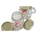 Miniatyrbillede 2 af 2: Candle DKD Home Decor White Golden Christmas 8 x 5 x 9 cm (3 Units)