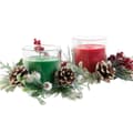 Miniatyrbillede 3 af 4: Candle DKD Home Decor Red Green 20 x 20 x 9 cm 8 x 8 x 9 cm (2 Units)