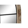 Miniatyrbillede 3 af 4: Wall mirror Home ESPRIT White Brown Black Window 86 x 3,5 x 168 cm