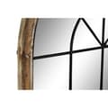 Miniatyrbillede 2 af 4: Wall mirror Home ESPRIT White Brown Black Window 86 x 3,5 x 168 cm