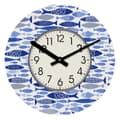 Miniatyrbillede 2 af 2: Wall Clock Versa Wood Fish 4 x 30 x 30 cm
