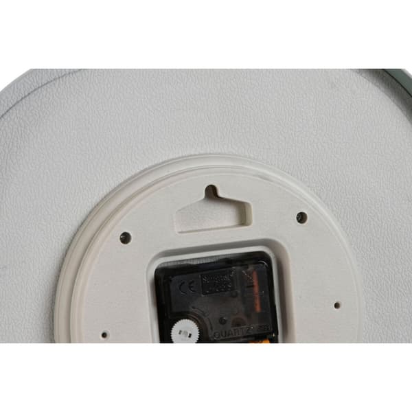 Wall Clock Home ESPRIT White Green PVC 28,5 x 5 x 28,5 cm (3 Units)