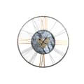 Pikkukuva 1 / 5: Wall Clock Home ESPRIT White Golden Metal 140 x 9 x 140 cm