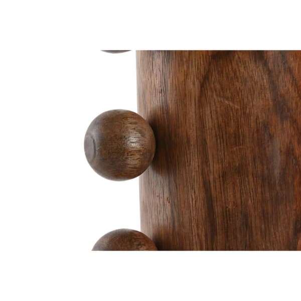 Vase Home ESPRIT Mango wood 10 x 10 x 28 cm