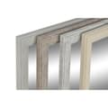 Miniatyrbillede 2 af 3: Wall mirror DKD Home Decor White Beige Dark grey 36 x 2 x 66 cm (4 Units)