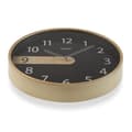 Miniatyrbillede 2 af 3: Wall Clock Versa Black Plastic Quartz 4,3 x 30,5 x 30,5 cm