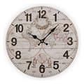 Miniatyrbild 1 av 3: Wall Clock Versa World Wood (28 x 28 x 9 cm)