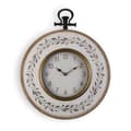 Miniatyrbillede 1 af 5: Wall Clock Versa Sheets Metal MDF Wood 50 x 6,5 x 40 cm