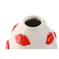 Miniatyrbild 3 av 3: Vase Home ESPRIT White Red Dolomite 15 x 15 x 22,5 cm