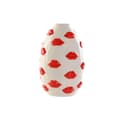 Miniatyrbild 1 av 3: Vase Home ESPRIT White Red Dolomite 15 x 15 x 22,5 cm