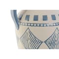 Miniatyrbild 3 av 3: Vase Home ESPRIT Blue Brown Ceramic Mediterranean 22 x 18 x 36,5 cm 22 x 18 x 35 cm