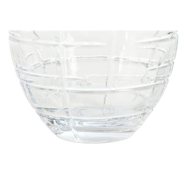 Vase Home ESPRIT Transparent Crystal Modern 12 x 12 x 17 cm