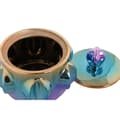 Pikkukuva 3 / 4: Vase Home ESPRIT Multicolour Stoneware Modern 15 x 15 x 14 cm