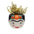 Miniatyrbild 2 av 2: Vase Versa Ceramic Escandinavo/Nórdico 14 x 12 x 14 cm Frida Kahlo