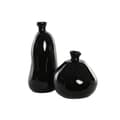 Miniatyrbild 2 av 5: Vase Home ESPRIT Black Recycled glass 31 x 31 x 32 cm