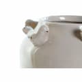 Miniatyrbillede 2 af 3: Vase DKD Home Decor Porcelain Grey Beige Birds Shabby Chic (15 x 15 x 13,5 cm) (2 Units)