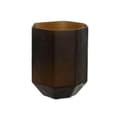 Miniatyrbillede 1 af 4: Vase Home ESPRIT Dark grey Crystal Modern 18 x 18 x 22 cm