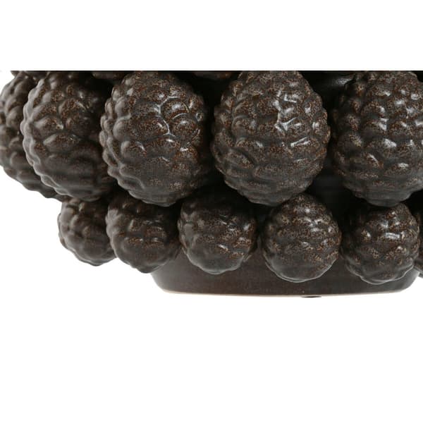 Vase Home ESPRIT Brown Stoneware Pineapple 30 x 30 x 20 cm