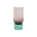 Miniatyrbillede 1 af 4: Vase Home ESPRIT Bicoloured Crystal 15 x 15 x 32 cm