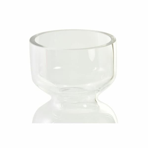 Vase DKD Home Decor Crystal Transparent Modern (14 x 14 x 30 cm)