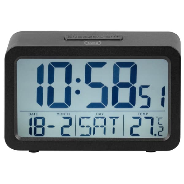 Table clock Trevi 0SL3P6000 Black