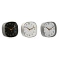 Miniatyrbillede 1 af 3: Table clock Home ESPRIT White Black Grey Golden Modern (3 Units)