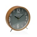 Miniatyrbillede 2 af 3: Table clock Versa Cafe de Paris Green Metal 4,5 x 18,5 x 18,5 cm
