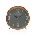 Miniatyrbillede 1 af 3: Table clock Versa Cafe de Paris Green Metal 4,5 x 18,5 x 18,5 cm