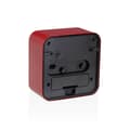 Pikkukuva 2 / 3: Table clock Versa Alvo Red Plastic 4,5 x 8,5 x 8,5 cm
