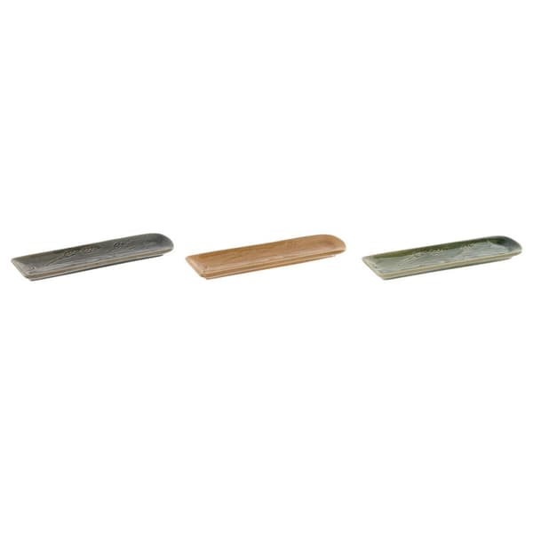 Holder Home ESPRIT Stoneware 5,8 x 1,5 x 21,8 cm (3 Units)