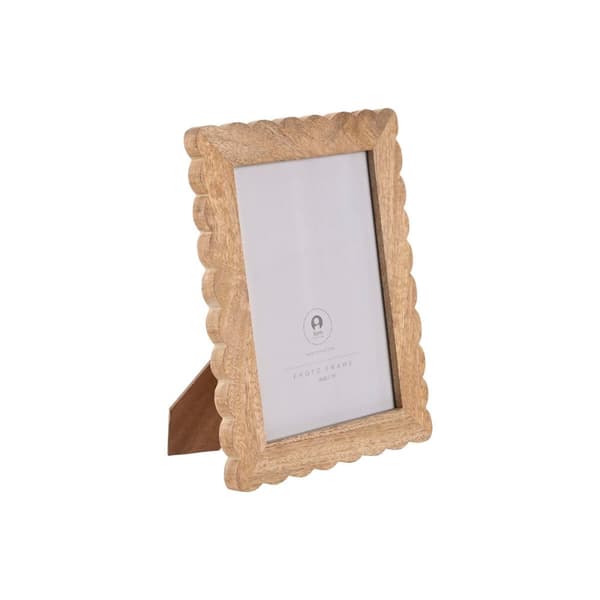 Photo frame Home ESPRIT Natural Crystal Mango wood Colonial