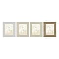 Pikkukuva 1 / 2: Photo frame Home ESPRIT White Beige Crystal polystyrene Marble Scandinavian 21 x 2 x 26 cm (4 Units)