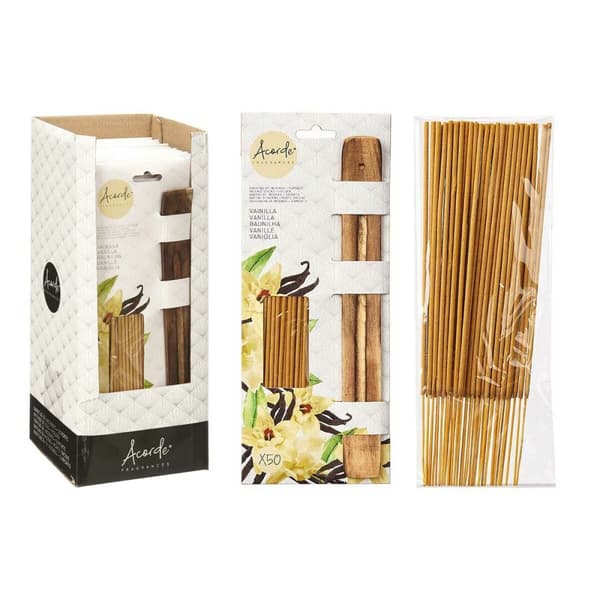 Incense set Acorde C-704 Vanilla (12 Units)