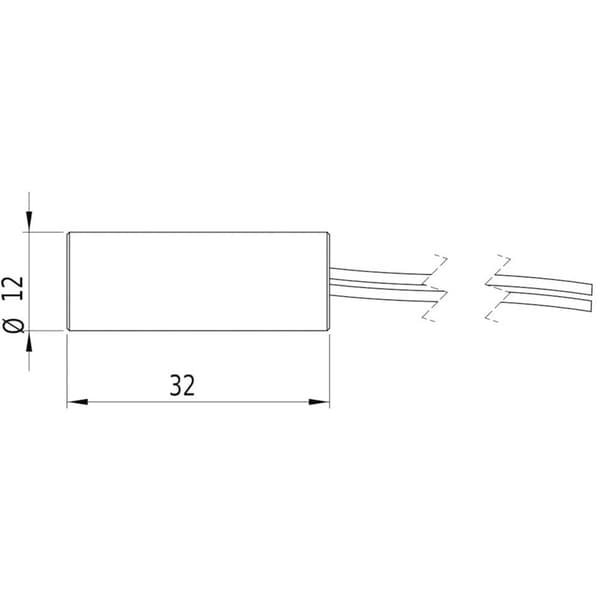 Picotronic Lasermodul Linje Röd 5 mW LE650-5-3(12x32)10DEG