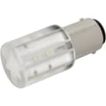 Miniatyrbild 1 av 2: CML 1856035W LED-signallampa Kallvit BA15d 24 V/DC, 24 V/AC 1400 mcd