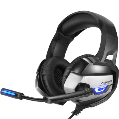 ONIKUMA K5 3.5mm Gaming Headphone Over-ear Headset PS4/XBOX One/PC