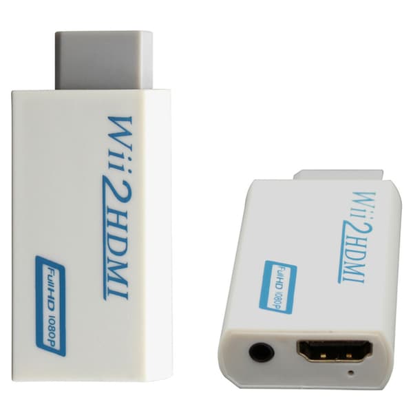 Wii til HDMI-adapter, HDMI-adapter kompatibel med Nintendo Wii