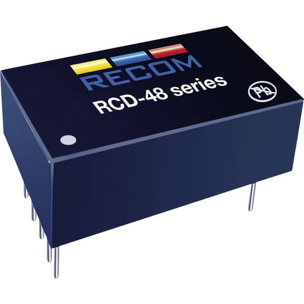 Recom Lighting RCD-48-0.35 LED-driver 350 mA 56 V/DC Analog dimmer, PWM dimmer Driftspänning (max.): 60 V/DC