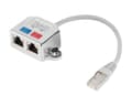 Miniatyrbillede 1 af 6: LAN Splitter til Netværkskabel RJ45 FTP