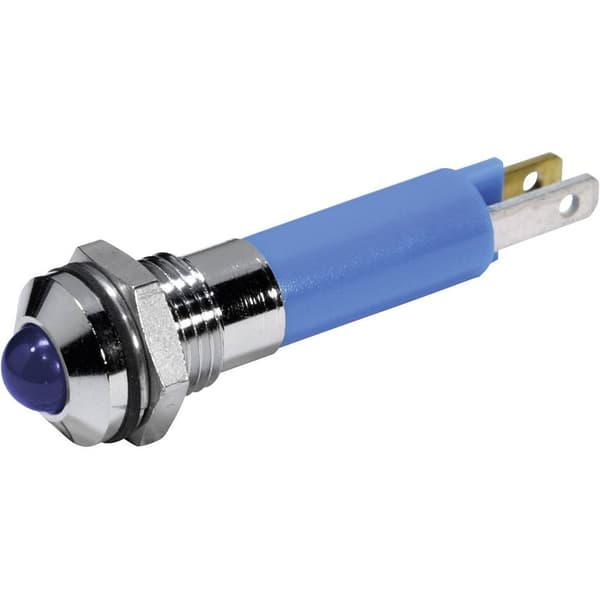 CML 19040257 LED-signallampa Blå 12 V/DC 60 mcd
