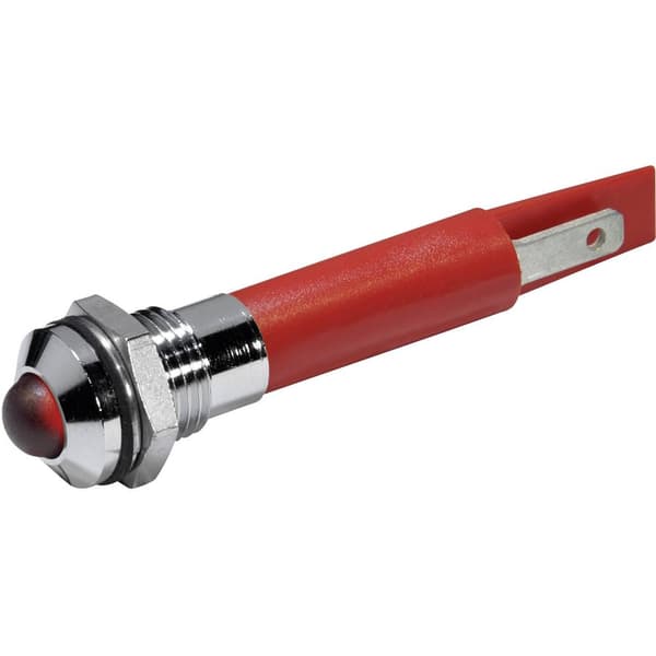 CML 19510430 LED-signallampa Röd 230 V/AC 22 mcd