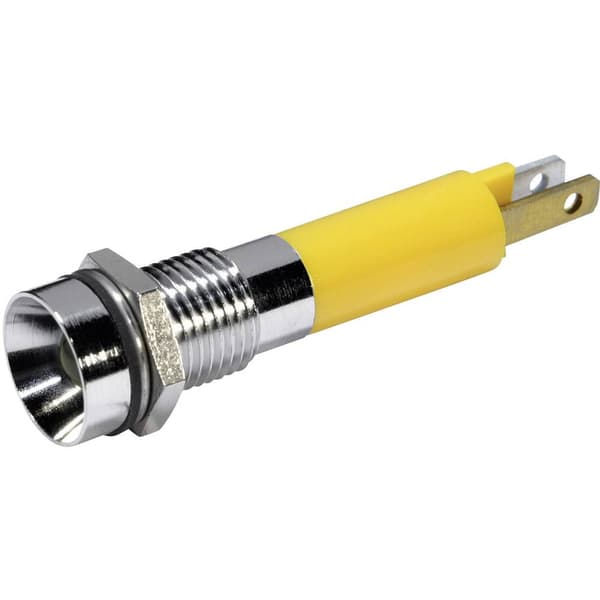 CML 19070352 LED-signallampa Gul 24 V/DC 32 mcd