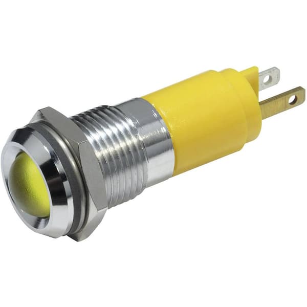 CML 19210352 LED-signallampa Gul 24 V/DC 70 mcd