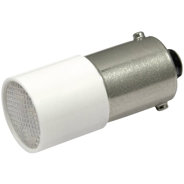 CML 1882412W LED-signallampa Kallvit BA9s 110 V/DC, 110 V/AC 1.4 lm
