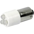 Miniatyrbild 1 av 2: CML 1862035W3 LED-signallampa Kallvit BA9s 24 V/DC, 24 V/AC 2400 mcd
