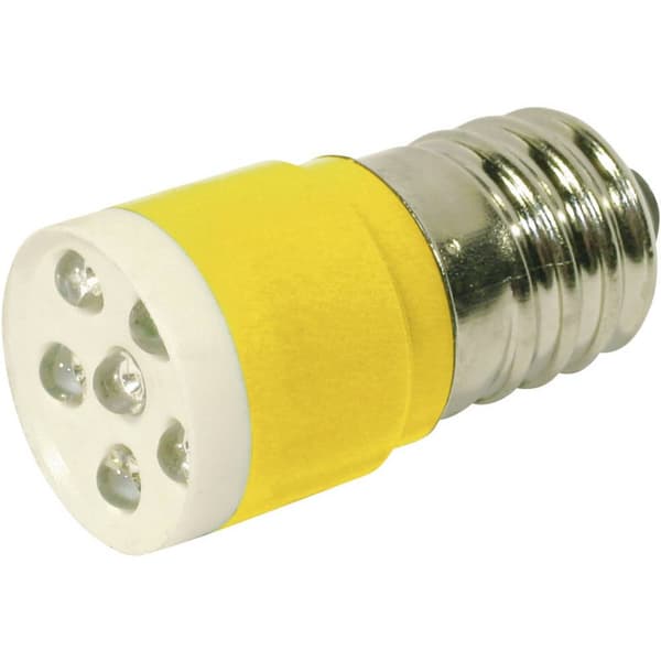 CML 18646352C LED-signallampa Gul E14 24 V/DC, 24 V/AC 1050 mcd