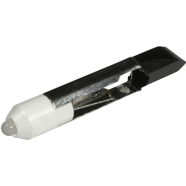 CML 1507535LW3 LED-signallampa Varmvit T 6.8 24 V/DC, 24 V/AC 1530 mcd
