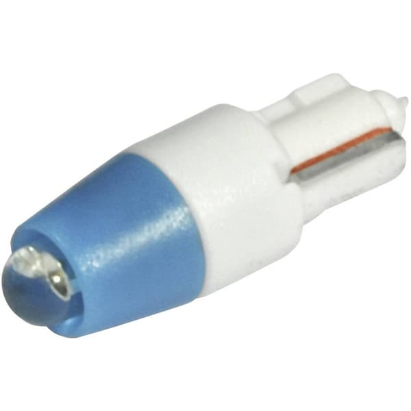 CML 1511A25B3 LED-signallampa Blå W 2 x 4.6 d 12 V/DC, 12 V/AC 560 mcd